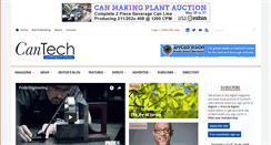 Desktop Screenshot of cantechonline.com